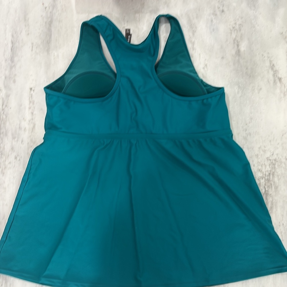 Torrid women’s racer back swim suit top SZ 3 - Picture 4 of 4